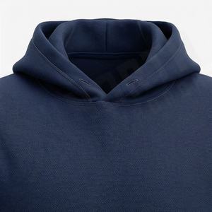 Sweat-shirt à capuche pour homme, coupe régulière, en molleton doux et chaud, 100% coton, avec fermeture éclair, design personnalisé, pour l'hiver, vente en gros, haute qualité - Product Image 4