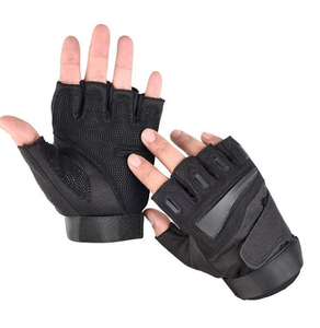 OEM Serviced Material Half Half Finger Eco-Friendly Custom Color Cycling Gloves Unique Design High Quality Customizable Racing - Product Image 6
