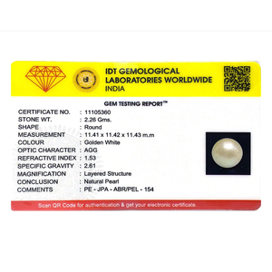 Premium 11.3 Carat Baroque Pearl Loose Gemstone for Custom Jewelry Making - Product Image 3