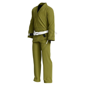 Kimono de BJJ en coton premium, uniforme de compétition professionnel de Jiu-Jitsu brésilien, logo personnalisé, arts martiaux, grappling - Product Image 4