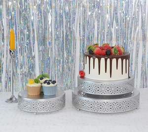 Elegante Soporte para Tartas para Bodas y Aniversarios, Soporte Decorativo para Postres para Fiestas y Exhibición en Panaderías - Product Image 4