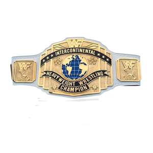 This is a WWF Intercontinental Heavyweight Wrestling Championship belt - Product Image 2