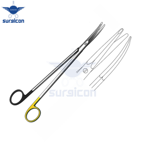 Ciseaux Gorney 17 cm (6-3/4 pouces) à pointes courbes et plates, lame simple dentelée Super Cut TC, ciseaux chirurgicaux médicaux pour une coupe de précision - Product Image 6