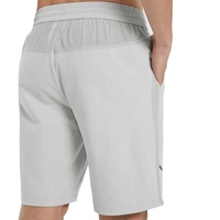 Shorts de sport athlétiques unisexes personnalisés de haute qualité pour la course à pied, séchage rapide, taille élastique, en Spandex/Polyester, couleur unie, pour l'été et le fitness