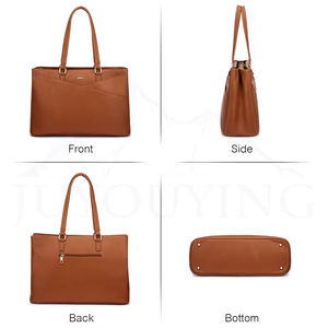 กระเป๋าถือหนัง PU คุณภาพสูง ดีไซน์ใหม่ทันสมัยสำหรับผู้หญิง กระเป๋าโท้ทใบใหญ่ กระเป๋าถือสะพายไหล่แบบใหม่ล่าสุด - Product Image 4