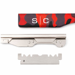 OEM Professional Straight Edge Razor Stainless Steel Folding Barber <b>Shaving</b> Tool Supplier - Product Image 3