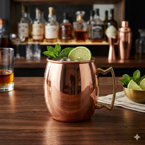 2025 Logo personnalisable Moscou Mule Style tasse en céramique cuivre pur couvercle étanche vente chaude gobelet en acier inoxydable sous vide - Product Image 5