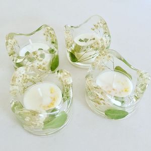 Exclusive Handmade Resin <b>Candle</b> <b>Holder</b> Decorative Accent For Event Decoration And Elegant Home Spaces - Product Image 1