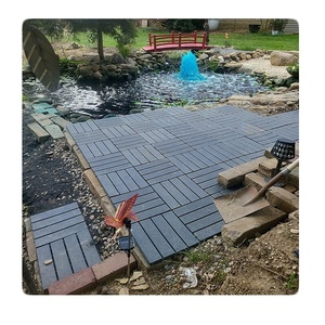 All Weather <b>Plastic</b> Waterproof Decking <b>Tiles</b> for Patio Balcony Backyard Outdoor Flooring Panels - Product Image 2