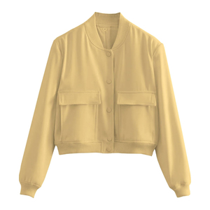 Veste universitaire personnalisée pour femmes, respirante, tendance streetwear, fabricant, commandes en gros - Product Image 1