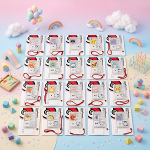 Cartes Pokémon 20EA Magnets 1 Set Rectangle Multi-pièces Collection Design Moderne Polyvalente Stratégie de Collection Variée - Product Image 1