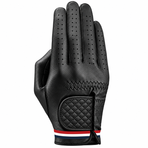 Gants de golf en cuir Cabretta respirant, couleurs et logo personnalisés, pour homme et femme, main gauche, accessoires de golf - Product Image 6