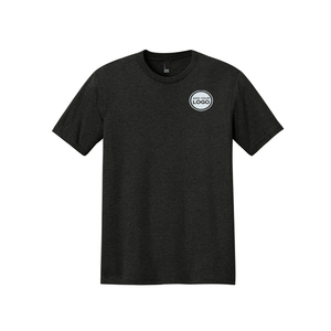 T-shirt en coton à col rond et manches courtes pour homme, coupe ajustée, avec logo personnalisé et impression numérique, qualité supérieure, directement de l'usine - Product Image 2