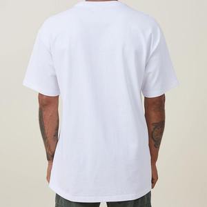 เสื้อยืดคอกลมแขนสั้นผู้ชายผ้าฝ้ายแท้ 100% สีทูโทน สั่งผลิตได้ตามแบบ OEM ระบายอากาศได้ดี แห้งเร็ว เหมาะสำหรับออกกำลังกาย พร้อมโลโก้ด้านหน้า - Product Image 3