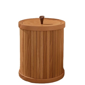 Sugar Wooden Canister Spoon Kitchen Canisters Storage Bottles Jars Home Garden Dinnerware <b>Cover</b> Styles for Condiments Container - Product Image 1