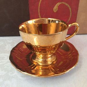 Royal Handmade <b>Copper</b> Tea <b>Cup</b> and Saucer Set Hammered Finish Coffee Mug for Luxury Dining and Kitchen Decor - Product Image 5