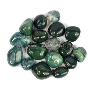 Pierre naturelle d'aventurine verte, pierre roulée énergétique de guérison, vente en gros de pierres gemmes, pierres roulées en vrac - Product Image 5