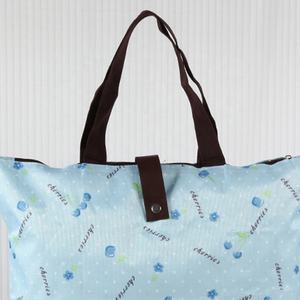 Sac de courses pliable grande capacité Oxford personnalisé, sac fourre-tout pliable OEM en gros, pochette d'épicerie écologique réutilisable pour impression de logo - Product Image 5