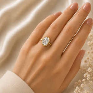 New <b>Cushion</b> Cut Lab Grown Diamond <b>Ring</b> 925 Silver 9kt, 14kt, 18kt Gold Diamond <b>Rings</b> for Women's Engagement <b>Ring</b> - Product Image 2