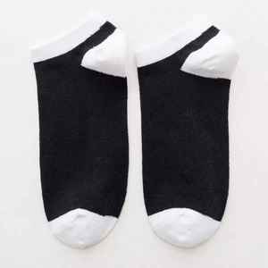 Calcetines de Tobillo para Hombre de Alta Calidad, 100% Algodón, Transpirables, Ecológicos, Absorbentes de Sudor, Deportivos, Casuales, de Verano, en Colores Sólidos - Product Image 2