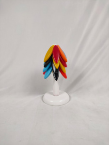 Mantel Individual Redondo de Resina de Madera de Lujo, Ecológico, de 4 mm de Grosor, para Uso en el Hogar y Restaurantes - Product Image 4