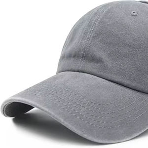 Gorra de Béisbol Ajustable de Algodón Lavado, Gorras de Béisbol de Primera Calidad, Transpirables, para Hombre, en Venta - Product Image 1