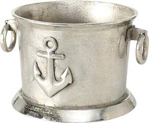 Sculpture de renne avec bol à champagne avec poignées Porte-bouteille de vin en métal pour hôtel Mariage Fête Service Ensemble de bar élégant - Product Image 4