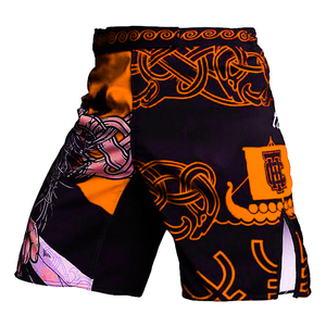 Pantalones Cortos de Lucha MMA para Hombre, Estampados por Transferencia Térmica, Ligeros, Transpirables, Duraderos, Resistentes al Encogimiento, Talla XL - Product Image 3