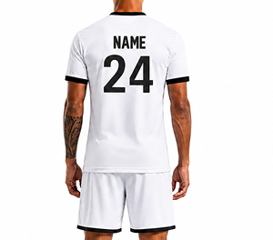 Camiseta de fútbol de secado rápido de fabricante al por mayor, camiseta de fútbol de equipo personalizada para adultos, diseño de ropa de fútbol Premium - Product Image 5