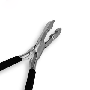 New Design Plier Hair Extension Tools Black Handle Weft Hair Extension Tools Made Of Stainless Steel Plier - Product Image 4