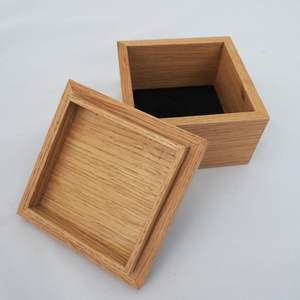 Boîte de rangement pour bijoux en bois de luxe classique de haute qualité, faite à la main, écologique, de forme carrée, taille personnalisée - Product Image 6