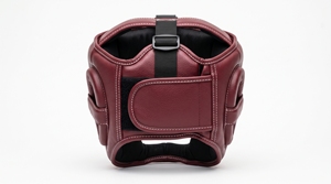 Protège-tête en cuir international Dumela unisexe avec fermeture auto-agrippante réglable pour une protection complète en entraînement - Product Image 2