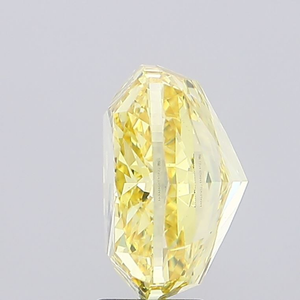 Diamant de laboratoire cultivé en laboratoire, taille coussin, jaune intense fantaisie, clarté VS2 exclusive, finition excellente, CVD, diamant non monté, certifié IGI. - Product Image 4