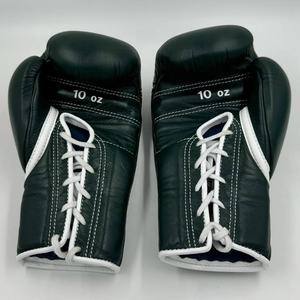 ถุงมือชกมวยหนังวัวแท้คุณภาพสูง ปักลายสีดำ แบบผูกเชือก สวมใส่สบาย เหมาะสำหรับการฝึกซ้อมศิลปะการต่อสู้ - Product Image 5