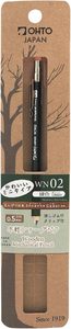 Crayon mécanique en plastique OHTO WN02 0,5 mm |   Encens au cèdre pour le corps |   Mini format portable |   avec clip |   Encre bleue/verte |   Fabriqué au Japon - Product Image 2