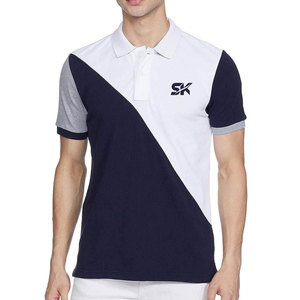 Polo de Diseño Moderno para Hombre, Bicolor, Liso, de Primera Calidad, Precio Económico, 100% Algodón, Transpirable - Product Image 1