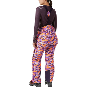 Pantalons de ski imperméables et isolés pour femmes avec impression de logo personnalisé et étiquette privée pour vêtements de ski d'hiver OEM - Product Image 2