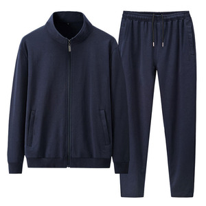 Elite male athletic sets. Sleek zip jackets with contrast side paneling. Flexible <b>joggers</b> in soft. breathable fleece. - Product Image 2