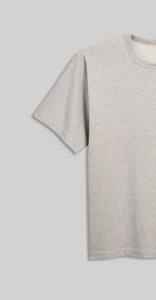 Camisetas Oversize para Hombre, Color Gris, Hombros Caídos, Gruesas, 100% Algodón Orgánico Transpirable, Tallas Grandes, Lisas, Personalizables con Logotipo - Product Image 3