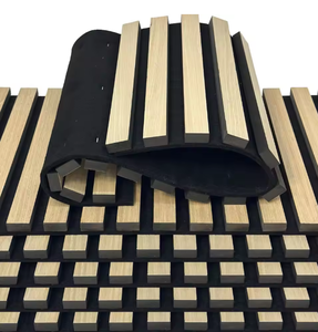 Paneles Acústicos de Pared Impermeables para Exteriores 2400*600mm, Material MDF con Revestimiento de Poliéster PET, Reducción de Ruido para Almacenes y Hospitales - Product Image 6