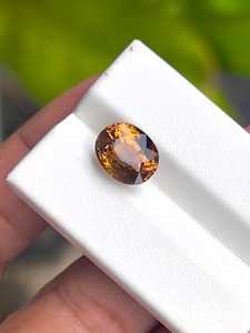 Turmalina Amarilla Natural, Corte Ovalado, Facetada, Gema Suelta de 2.00 Ct, ZUBEDA GEMS JEWELRY Rajasthan, para Fabricación de Joyas, Venta al Por Mayor - Product Image 1