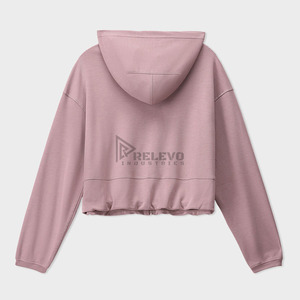 Sweat à capuche 100 % coton de haute qualité avec logo personnalisé pour homme, coupe classique, en molleton bouclette, lot de 2 pièces en gros - Product Image 3
