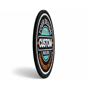 Parche de PVC Personalizado, Redondo, con Logotipo en Relieve 3D, para Coser en Regalos y Ropa, Último Estilo, Parche de Goma Hecho Profesionalmente - Product Image 3