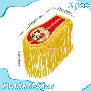 Epolete de Uniforme Ceremonial de Diseño Personalizado, Hecho Profesionalmente, en Venta en Línea, Disponible en Stock - Product Image 6