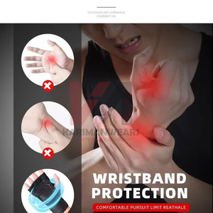 Guantes de Levantamiento de Pesas con Marca Personalizada, Relleno de Gel Absorbente de Impactos para Peso Muerto Pesado, Suministro al por Mayor - Product Image 2