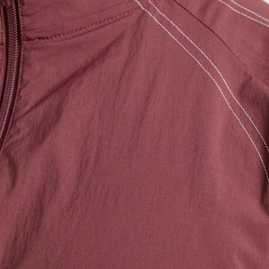 <b>Men</b>’s Custom Made Windbreaker Tracksuit Set Solid Color Polyester/Nylon Stand Collar <b>Jacket</b> With Pockets Heavyweight Tracksuit - Product Image 6