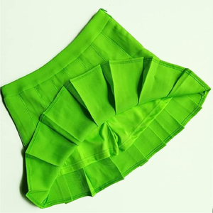 Active Sports Maternity Natural Waist Sporty Women's <b>Mini</b> Tennis <b>Skirt</b> 100% Cotton Quick Dry Casual Daily Use <b>Pleated</b> A-Line - Product Image 2