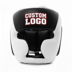 Protector de Cabeza de Boxeo de Cuero PU Ecológico y Duradero con Protección Facial Completa y Opciones Personalizables - Product Image 3