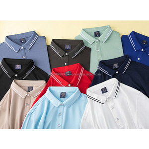 Camiseta Polo de Golf Personalizada para Hombre, Manga Corta, Informal, con Logotipo Bordado, Lisa para Personalizar, Envío DDP - Product Image 4