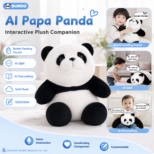 Peluche de Panda Wink Panda con Ojos que Parpadean al Agitarlo, Recargable por USB-C, Luz Nocturna Relajante, Regalo - Product Image 2